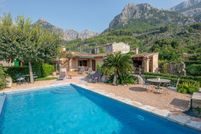 Casita en idílica situación con piscina en Sóller - Reg. ETV/6069- SA PORTELLA