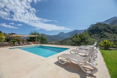 Hermosa casa de campo con piscina y parking en Sóller - Reg. 630/2013/ET- ES PUJOL