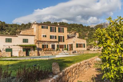 Es Camp d'en Bascos, increíble casa de campo con piscina en Sóller - Reg. ETV/11340