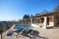 Acogedora casita con vistas la mar y piscina en las montañas de Sóller para alquiler de temporada